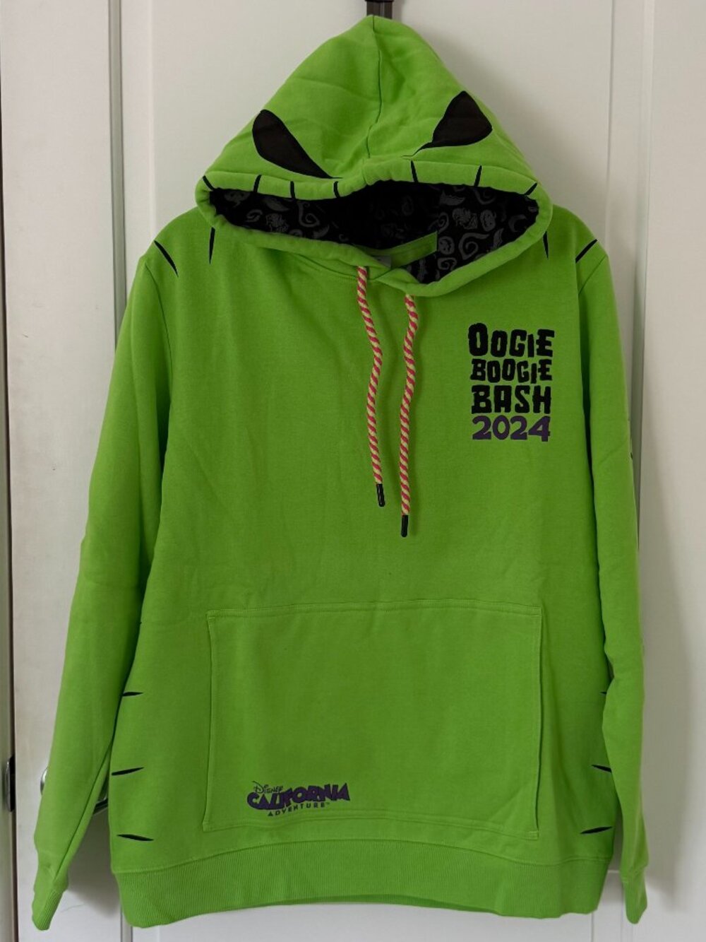 NWT Disney Oogie Boogie Bash 2024 Hoodie California Adventure Event Exclusive